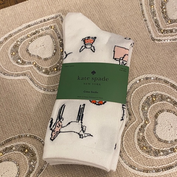 kate spade Accessories - kate spade  Crew Socks-3 pair
